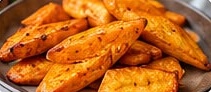 Patate douce grillée